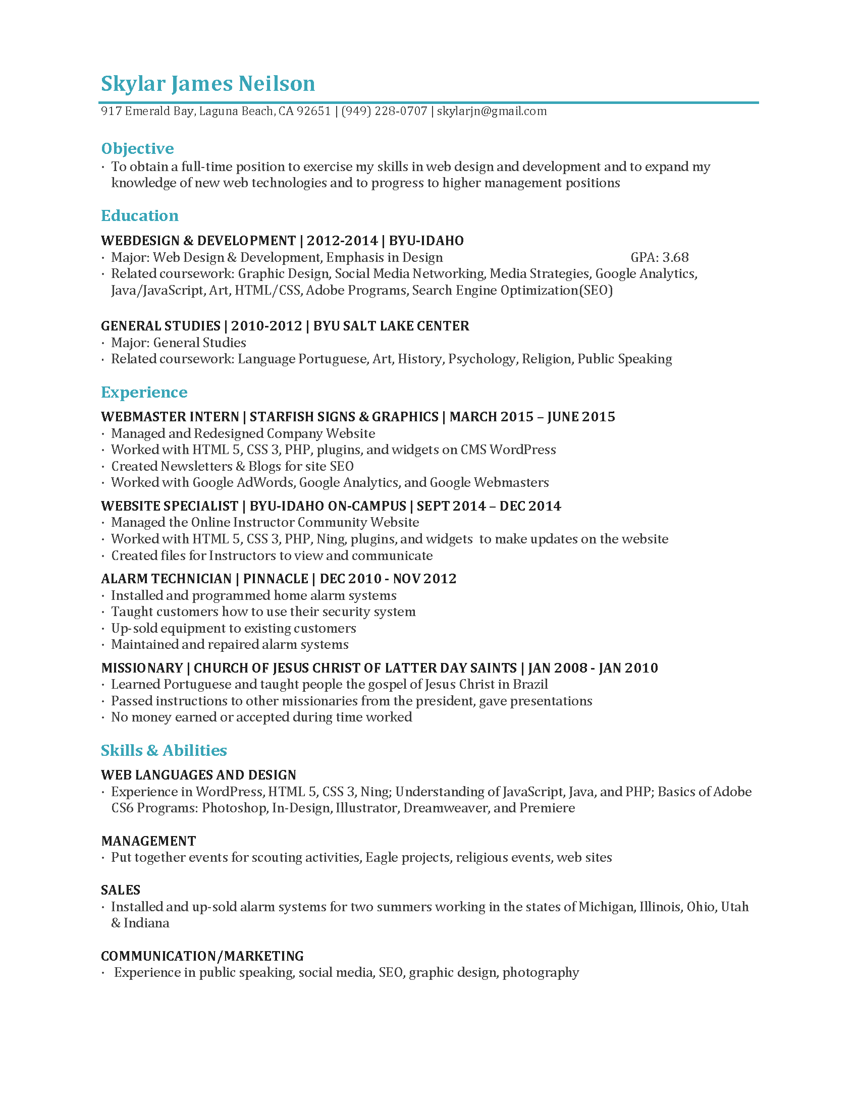 Resume Image